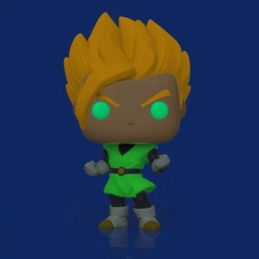 Pop Weasel - Image 2 of Dragon Ball Z - Gohan Super Saiyan Glow US Exclusive Pop! Vinyl [RS] - Funko - Pop Vinyl - Image - Pop Weasel