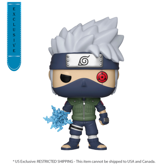 Pop Weasel Image of Naruto: Shippuden - Kakashi (Lightning Blade) US Exclusive Pop! Vinyl - Funko