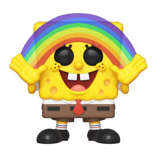 Pop Weasel Image of SpongeBob SquarePants - Spongebob Rainbow Pop! Vinyl - Funko