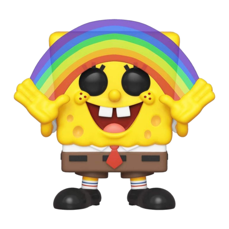 Pop Weasel Image of SpongeBob SquarePants - Spongebob Rainbow Pop! Vinyl - Funko - Pop Vinyl - Image - Pop Weasel