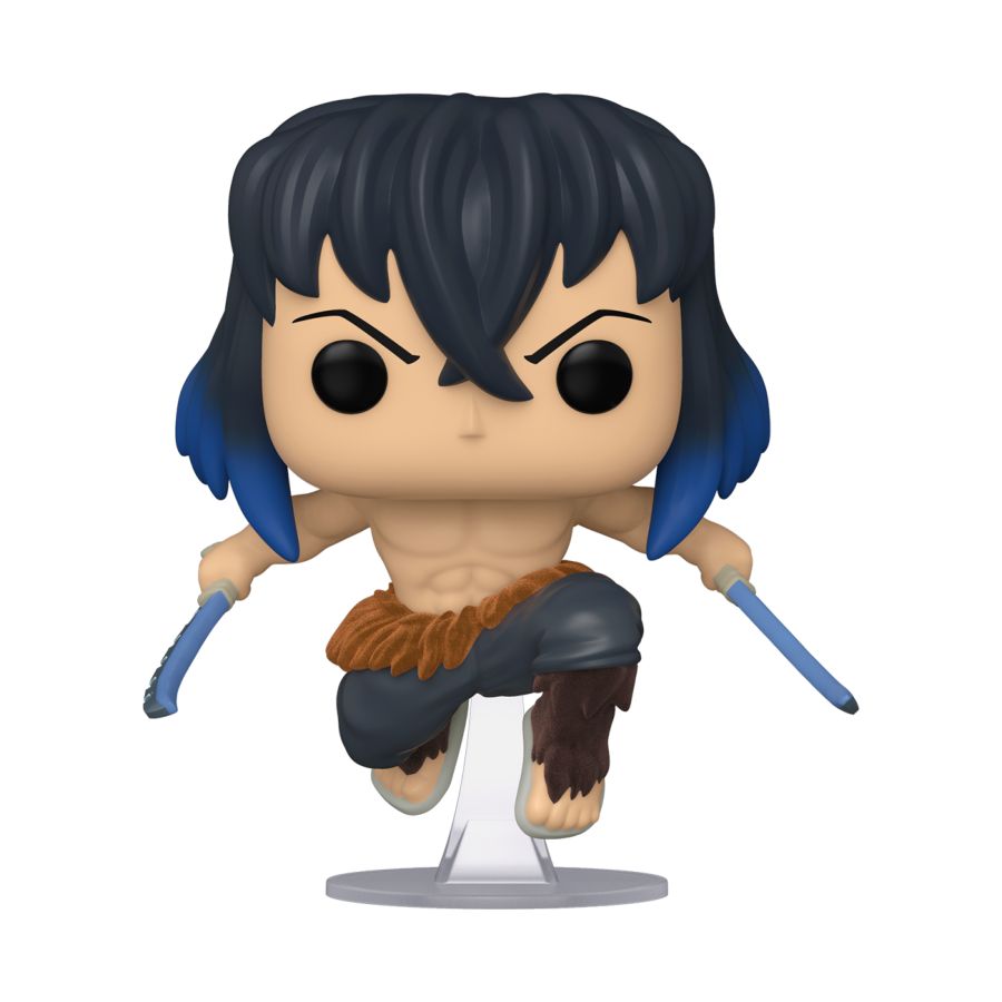 Pop Weasel - Image 2 of Demon Slayer - Inosuke US Exclusive Flocked (with chase) Pop! Vinyl [RS] - Funko - Pop Vinyl - Image - Pop Weasel