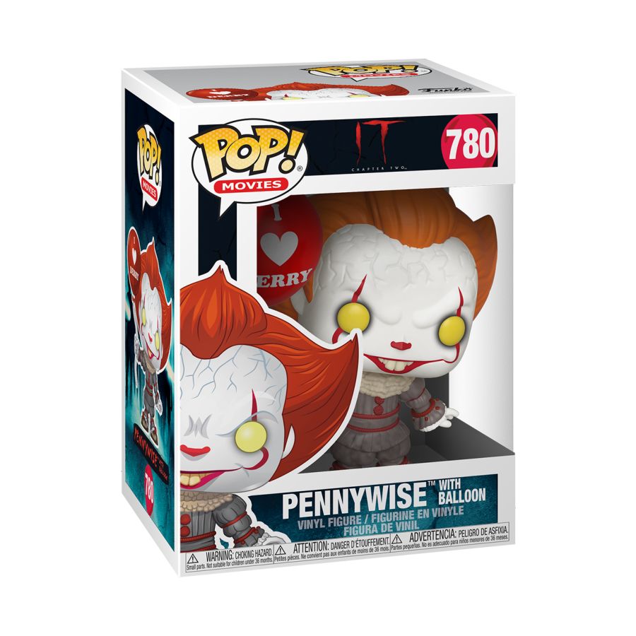 Pop Weasel - Image 2 of It: Chapter 2 - Pennywise with Balloon Pop! Vinyl - Funko - Pop Vinyl - Image - Pop Weasel