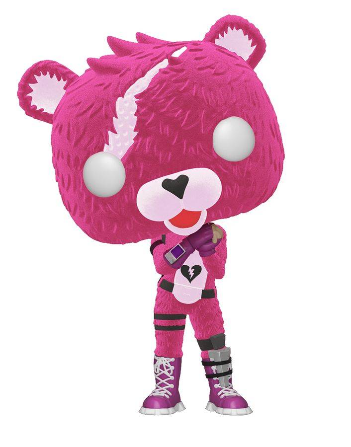 Pop Weasel Image of Fortnite - Cuddle Team Leader Flocked US Exclusive Pop! Vinyl - Funko - Pop Vinyl - Image - Pop Weasel