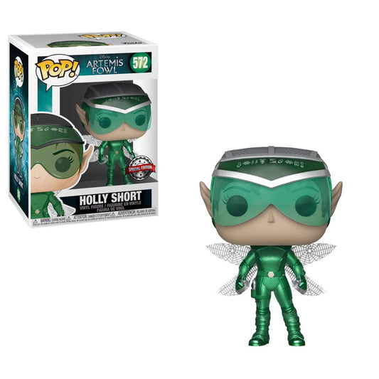 Pop Weasel - Image 2 of Artemis Fowl - Holly Short Metallic US Exclusive Pop! Vinyl [RS] - Funko