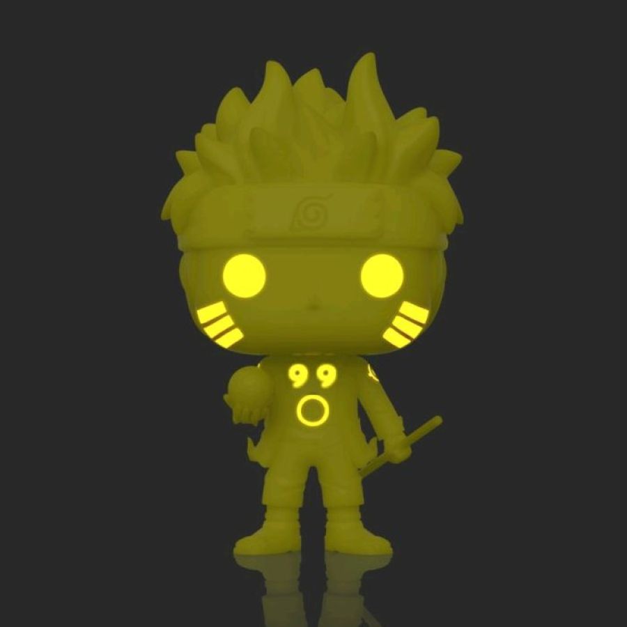 Pop Weasel - Image 2 of Naruto: Shippuden - Naruto Six Path Yellow Glow US Exclusive Pop! Vinyl [RS] - Funko - Pop Vinyl - Image - Pop Weasel