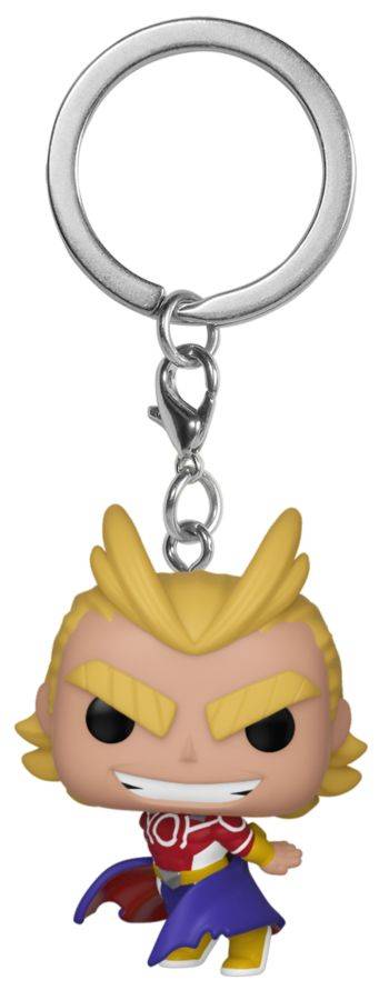 Pop Weasel Image of My Hero Academia - All Might Silver Age Pocket Pop! Keychain - Funko