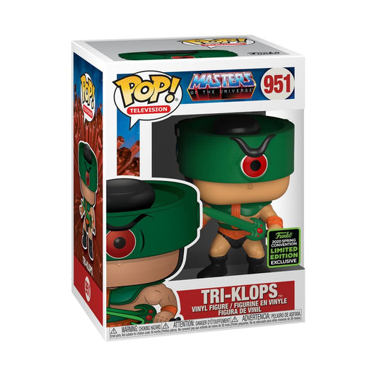 Pop Weasel - Image 2 of Masters of the Universe - Tri-Klops ECCC 2020 Exclusive Pop! Vinyl [RS] - Funko