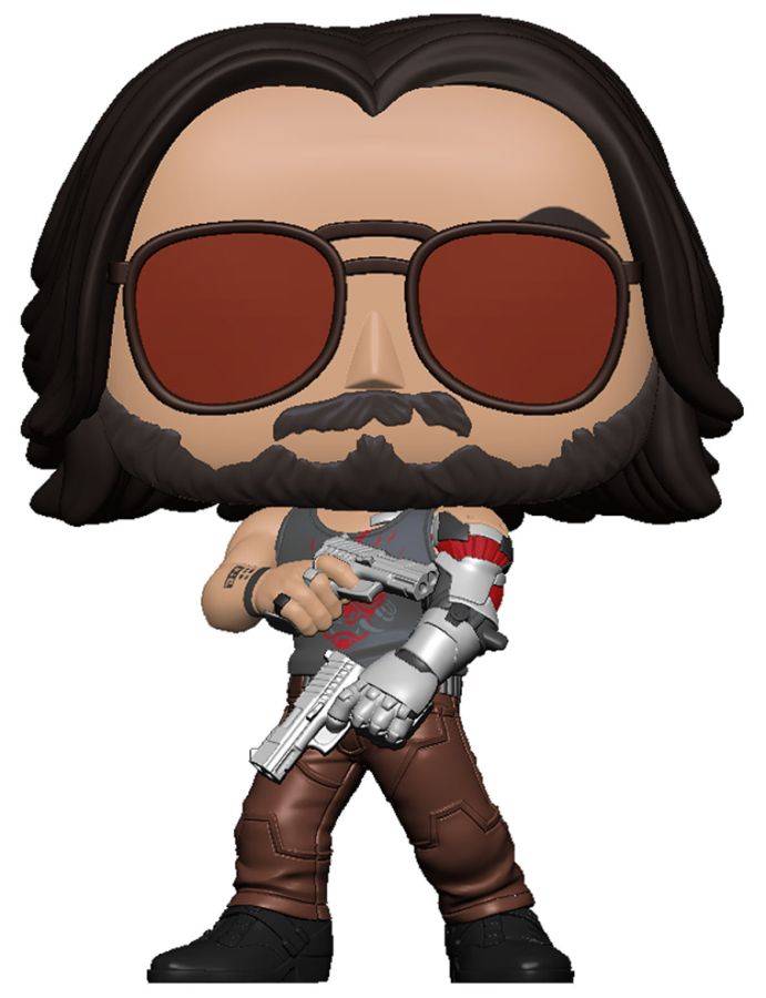 Pop Weasel Image of Cyberpunk 2077 - Johnny Silverhand with Guns Pop! Vinyl - Funko - Pop Vinyl - Image - Pop Weasel