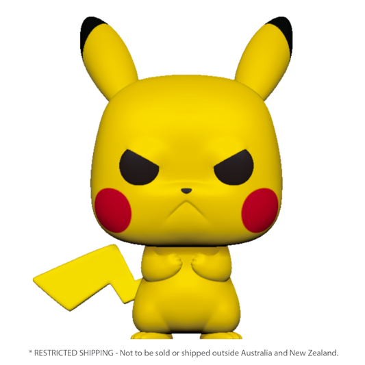 Pop Weasel Image of Pokemon - Pikachu Grumpy Pop! Vinyl [RS] - Funko