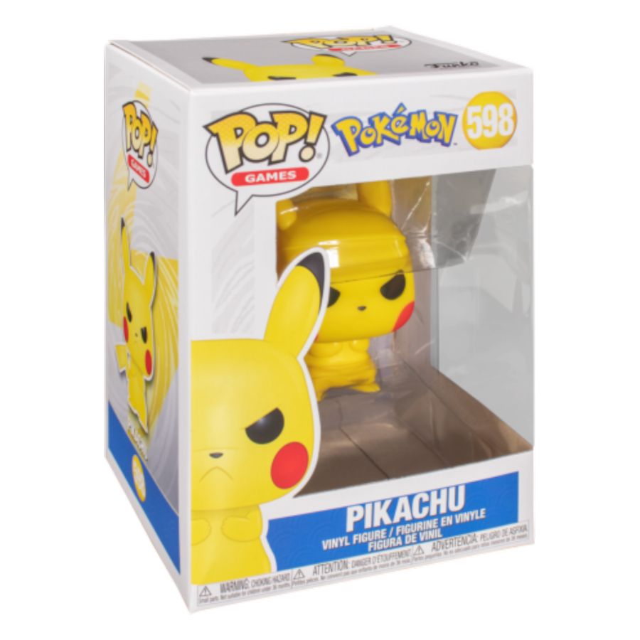 Pop Weasel - Image 3 of Pokemon - Pikachu Grumpy Pop! Vinyl [RS] - Funko - Pop Vinyl - Image - Pop Weasel