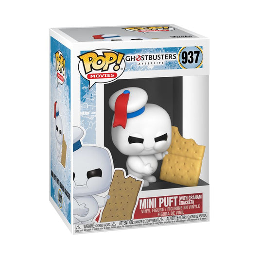 Pop Weasel - Image 2 of Ghostbusters: Afterlife - Mini Puft w/Cracker Pop! - Funko