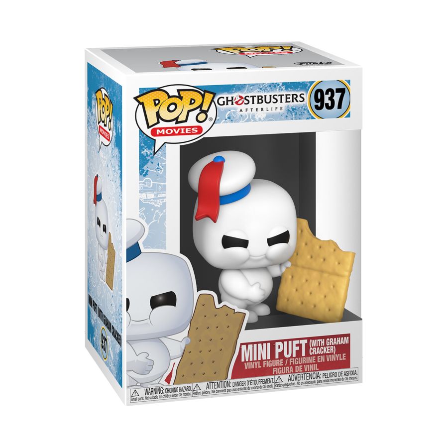 Pop Weasel - Image 2 of Ghostbusters: Afterlife - Mini Puft w/Cracker Pop! - Funko - Pop Vinyl - Image - Pop Weasel