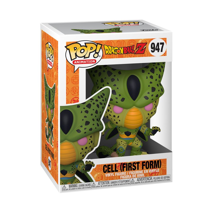 Pop Weasel - Image 2 of Dragon Ball Z - Cell First Form Pop! Vinyl - Funko - Pop Vinyl - Image - Pop Weasel