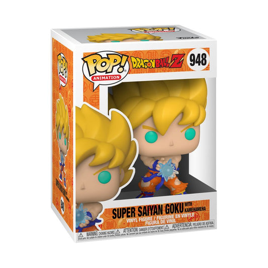 Pop Weasel - Image 2 of Dragon Ball Z - Super Saiyan Goku with Kamehameha Wave Pop! Vinyl - Funko