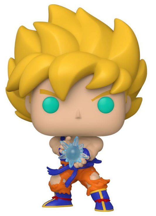 Pop Weasel Image of Dragon Ball Z - Super Saiyan Goku with Kamehameha Wave Pop! Vinyl - Funko