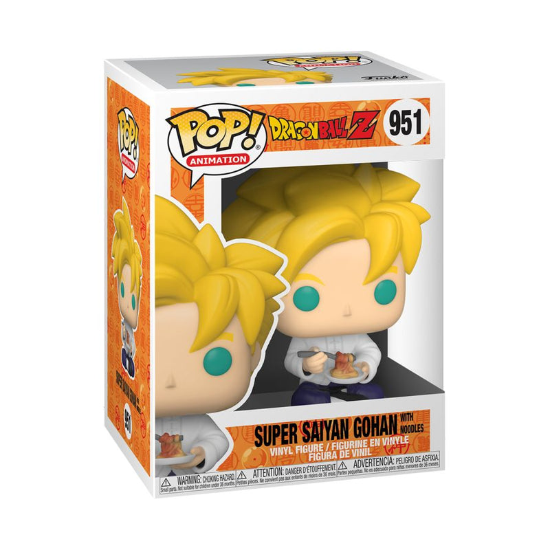 Pop Weasel - Image 2 of Dragon Ball Z - SS Gohan with Noodles Pop! Vinyl - Funko