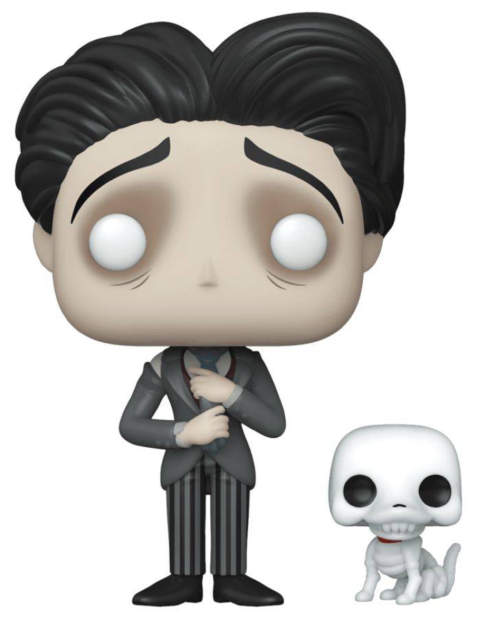 Pop Weasel Image of Corpse Bride - Victor Van Dort with Scraps Pop! Vinyl - Funko - Pop Vinyl - Image - Pop Weasel