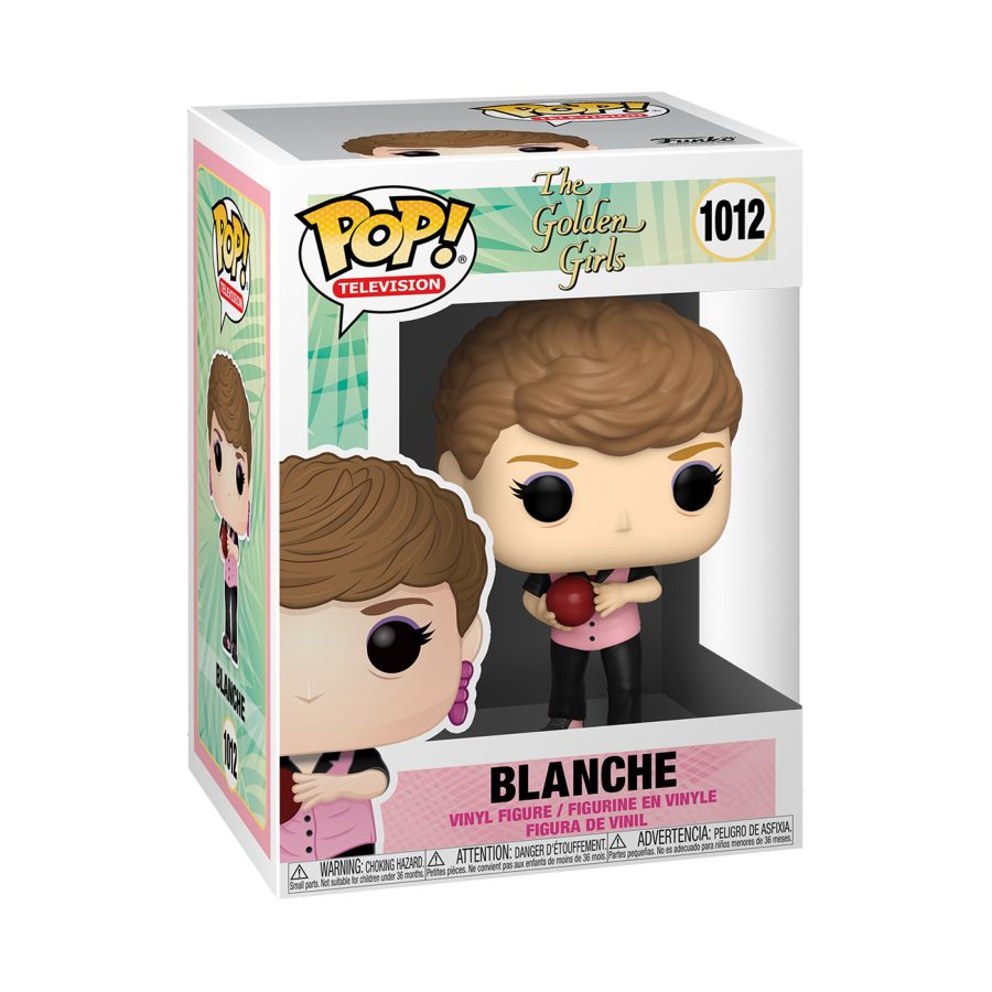 Pop Weasel - Image 2 of Golden Girls - Blanche Bowling Pop! Vinyl - Funko - Pop Vinyl - Image - Pop Weasel