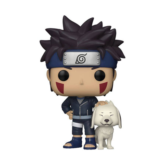 Pop Weasel Image of Naruto - Kiba with Akamaru Pop! Vinyl - Funko