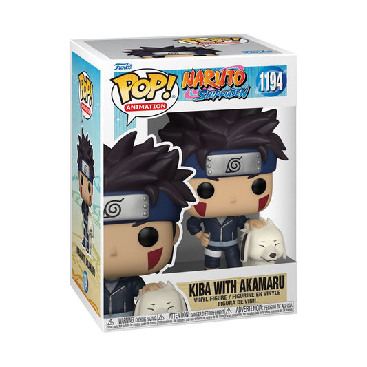 Pop Weasel - Image 2 of Naruto - Kiba with Akamaru Pop! Vinyl - Funko