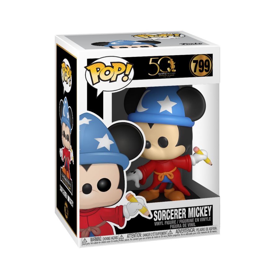 Pop Weasel - Image 3 of Disney Archives - Sorcerer Mickey Pop! Vinyl - Funko - Pop Vinyl - Image - Pop Weasel