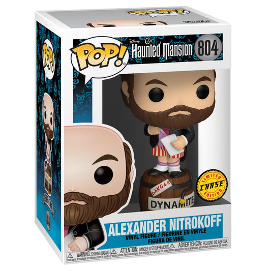 Pop Weasel - Image 2 of Haunted Mansion - Alexander Nitrokoff (with chase) US Exclusive Pop! Vinyl [RS] - Funko