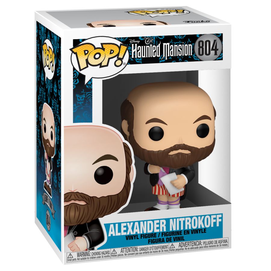 Pop Weasel - Image 3 of Haunted Mansion - Alexander Nitrokoff (with chase) US Exclusive Pop! Vinyl [RS] - Funko - Pop Vinyl - Image - Pop Weasel