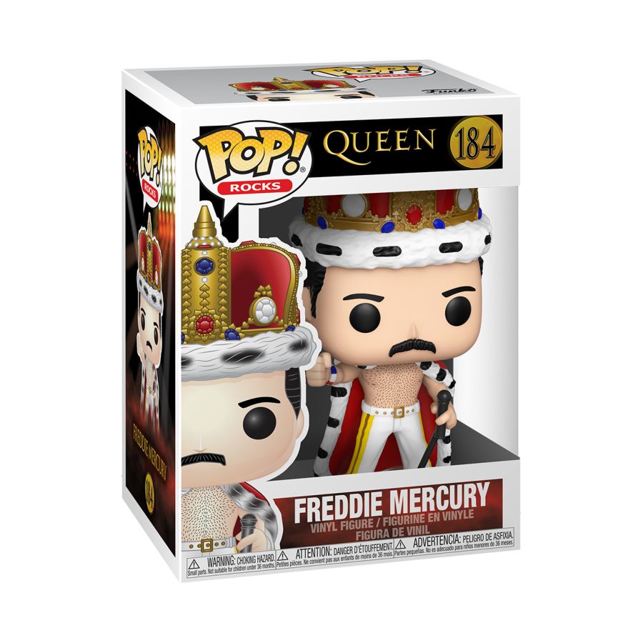 Pop Weasel - Image 2 of Queen - Freddie Mercury King Pop! Vinyl - Funko - Pop Vinyl - Image - Pop Weasel