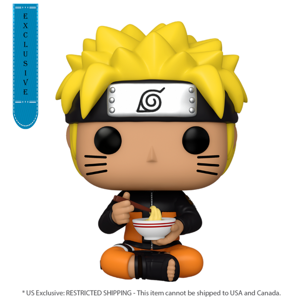 Pop Weasel Image of Naruto: Shippuden - Naruto with Noodles US Exclusive Pop! Vinyl [RS] - Funko