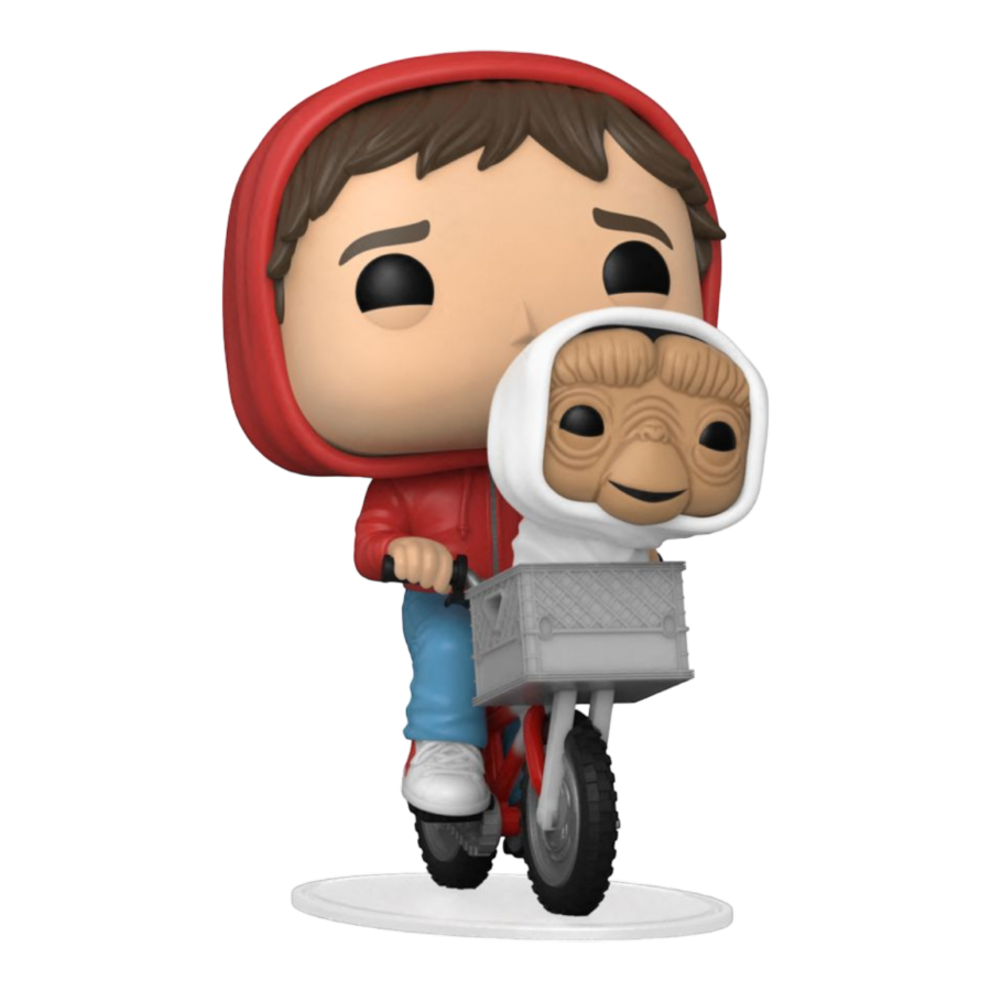 Pop Weasel Image of E.T. the Extra-Terrestrial - Elliot & E.T. in Bike Basket Pop! Vinyl - Funko - Pop Vinyl - Image - Pop Weasel