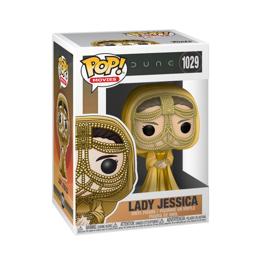 Pop Weasel - Image 2 of Dune (2021) - Lady Jessica Gold Pop! Vinyl - Funko - Pop Vinyl - Image - Pop Weasel