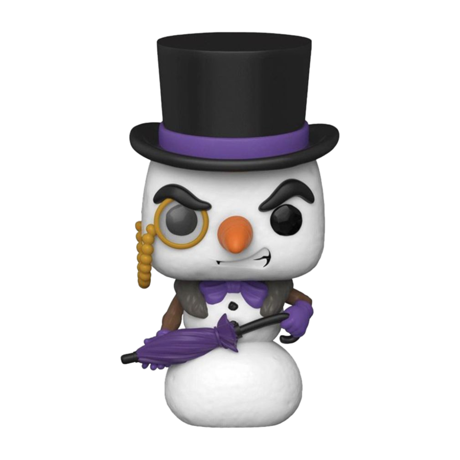 Pop Weasel Image of DC Comics - Penguin Snowman Holiday US Exclusive Pop! Vinyl [RS] - Funko - Pop Vinyl - Image - Pop Weasel