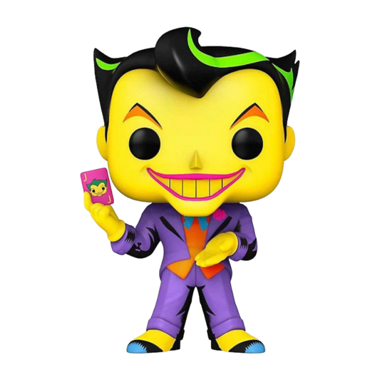 Pop Weasel Image of Batman: The Animated Series - Joker Black Light US Exclusive Pop! Vinyl [RS] - Funko