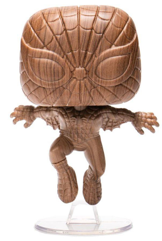 Pop Weasel Image of Marvel Comics - Spider-Man Wood Deco US Exclusive Pop! Vinyl [RS] - Funko