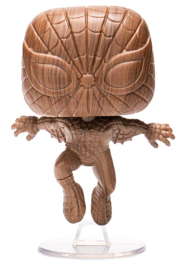 Pop Weasel Image of Marvel Comics - Spider-Man Wood Deco US Exclusive Pop! Vinyl [RS] - Funko - Pop Vinyl - Image - Pop Weasel