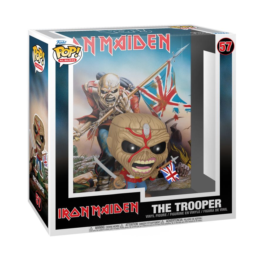 Pop Weasel - Image 2 of Iron Maiden - The Trooper Pop! Album - Funko - Pop Vinyl - Image - Pop Weasel