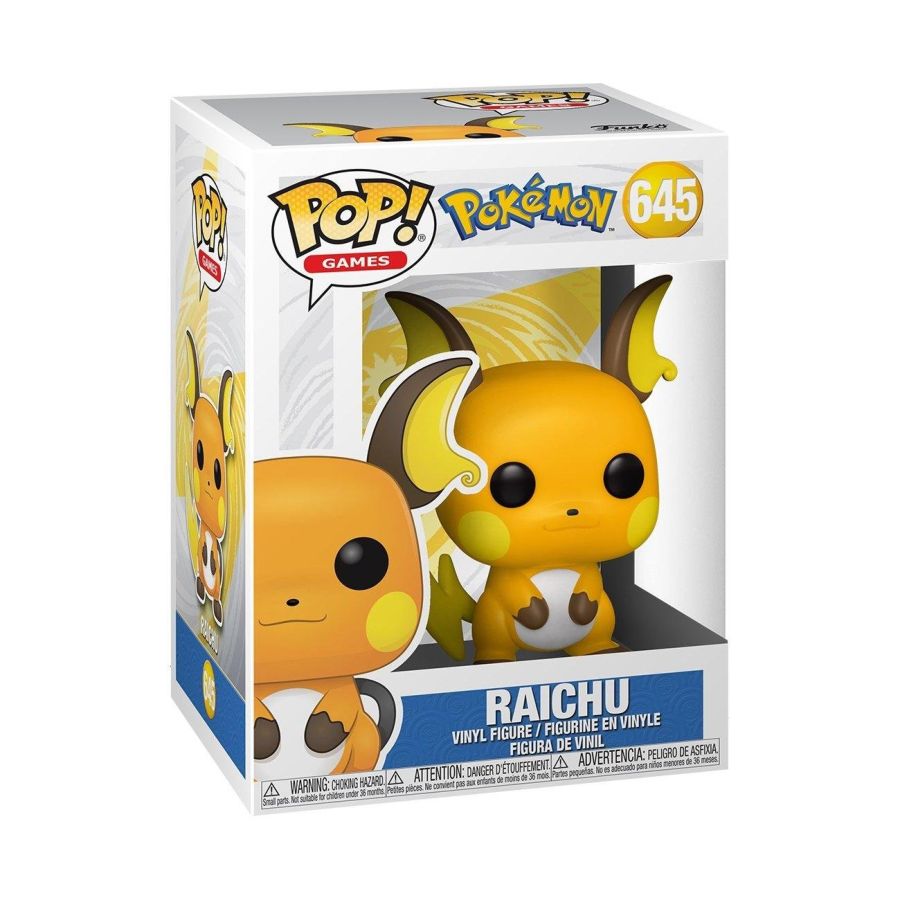 Pop Weasel - Image 2 of Pokemon - Raichu Pop! Vinyl [RS] - Funko - Pop Vinyl - Image - Pop Weasel