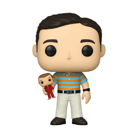 Pop Weasel - Image 2 of 40 Year Old Virgin - Andy with Oscar Goldman Doll (with chase) Pop! Vinyl - Funko