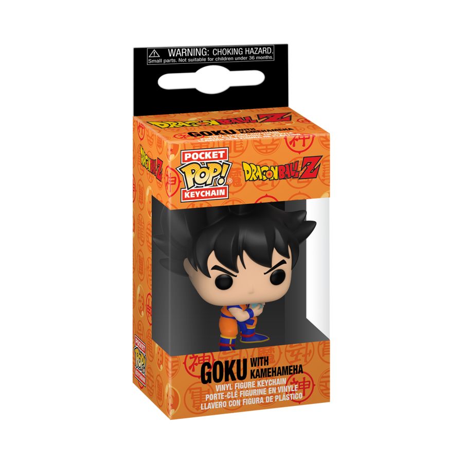 Image Pop Weasel - Image 2 of Dragon Ball Z - Goku with Kamehameha Pocket Pop! Keychain - Funko - Pop Vinyl - Image - Pop Weasel