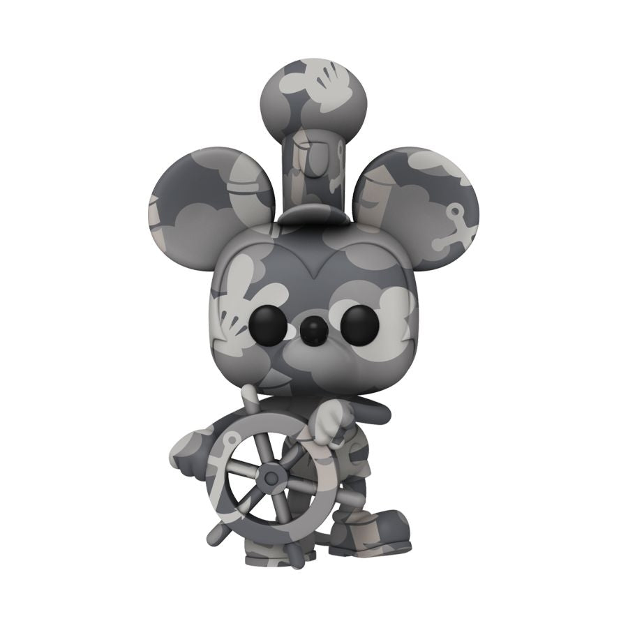 Pop Weasel Image of Disney - Steamboat Willie (Artist) US Exclusive Pop! with Protector [RS] - Funko - Pop Vinyl - Image - Pop Weasel