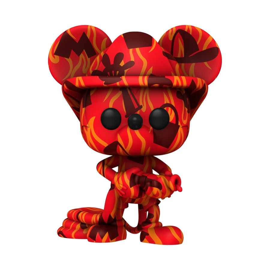 Pop Weasel Image of Disney - Firefighter Mickey (Artist Series) US Exclusive Pop! with Protector [RS] - Funko - Pop Vinyl - Image - Pop Weasel