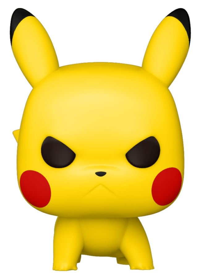 Pop Weasel Image of Pokemon - Pikachu (Angry Crouching) Pop! Vinyl [RS] - Funko - Pop Vinyl - Image - Pop Weasel