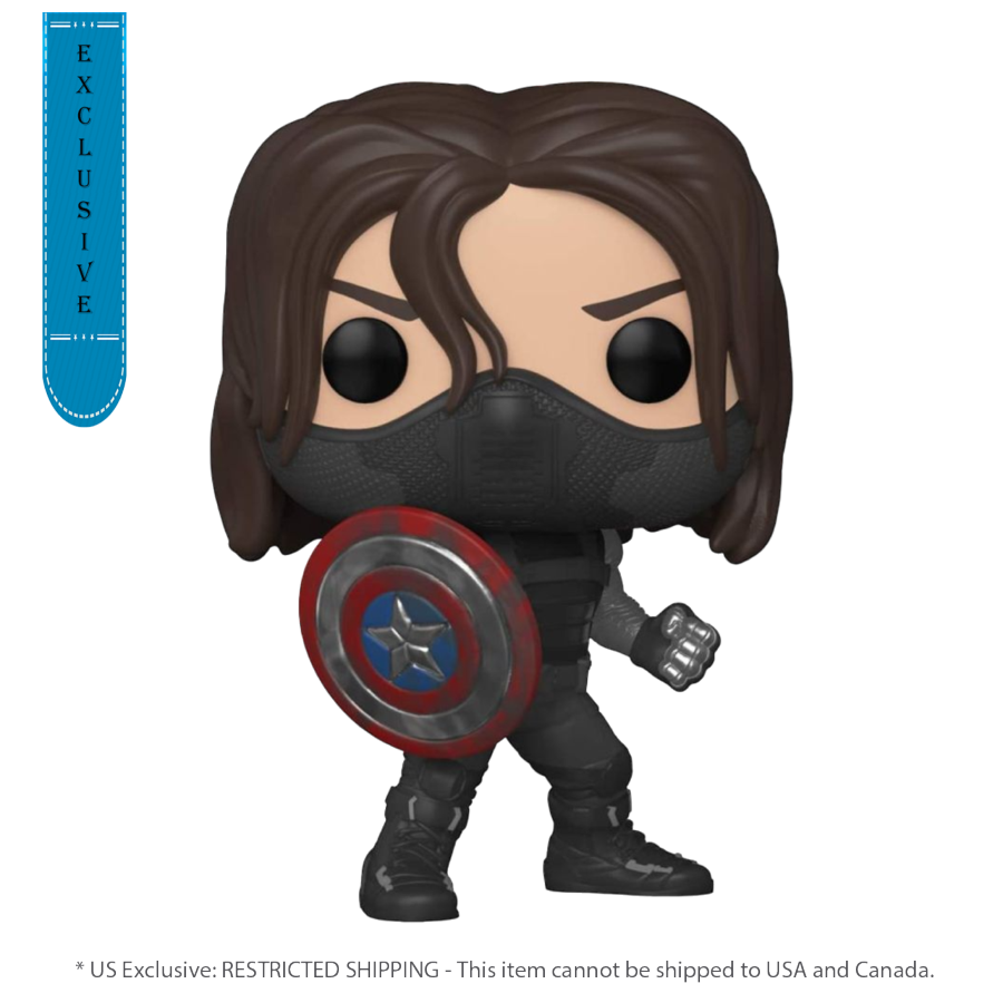 Pop Weasel Image of Captain America 2: Winter Soldier - Winter Soldier Year oftheShield US Exclusive Pop! Vinyl [RS] - Funko - Pop Vinyl - Image - Pop Weasel