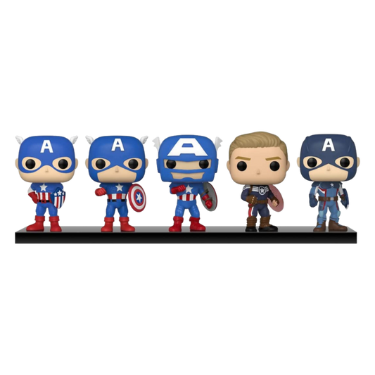 Pop Weasel Image of Marvel Year of the Shield - Captain America Through the Ages US Exclusive Pop! Vinyl 5-Pack [RS] - Funko