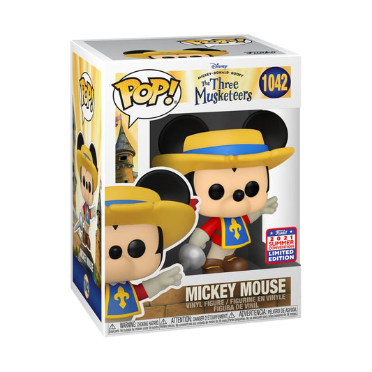 Pop Weasel - Image 2 of Disney's The Three Musketeers - Mickey Mouse SDCC 2021 US Exclusive Pop! Vinyl [RS] - Funko