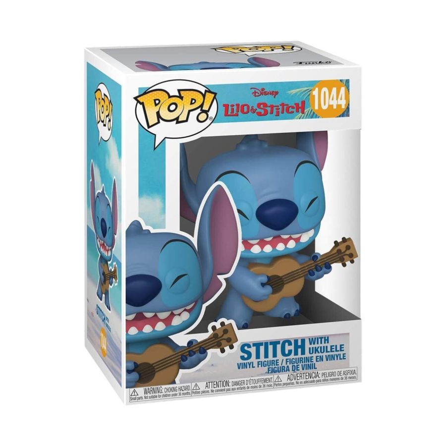 Pop Weasel - Image 2 of Lilo & Stitch - Stitch with Ukelele Pop! Vinyl - Funko - Pop Vinyl - Image - Pop Weasel