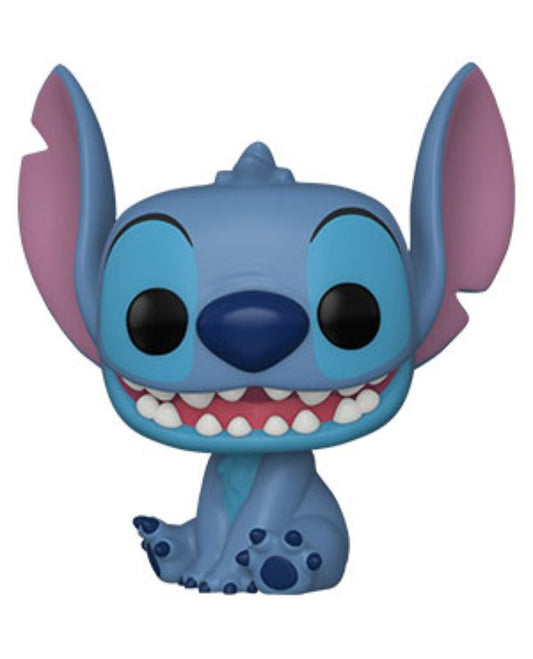 Pop Weasel Image of Lilo & Stitch - Stitch Smiling Seated Pop! Vinyl - Funko