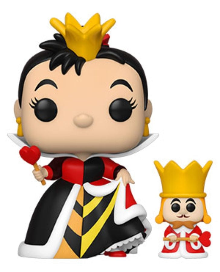 Pop Weasel Image of Alice in Wonderland (1951) - Queen with King 70th Anniversary Pop! Vinyl - Funko - Pop Vinyl - Image - Pop Weasel