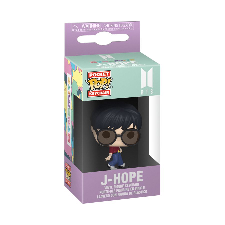 Image Pop Weasel - Image 2 of BTS - j-hope (Dynamite) Pocket Pop! Keychain - Funko - Pop Vinyl - Image - Pop Weasel