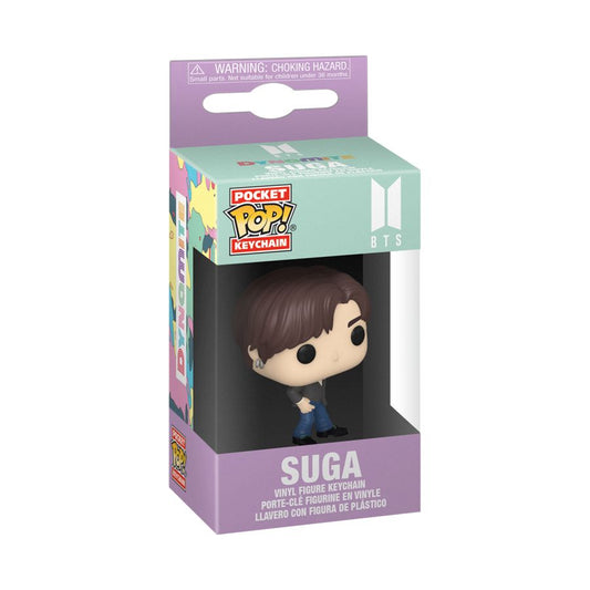 Image Pop Weasel - Image 2 of BTS - SUGA (Dynamite) Pocket Pop! Keychain - Funko